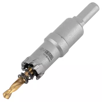 Коронка по металлу твердосплавная Denzel 724001, 19 мм