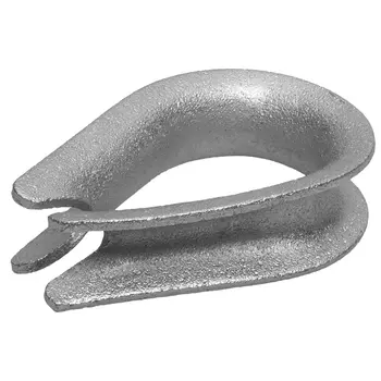 Коуш Зубр 4-304496-10, DIN 6899, оцинкованный, 10мм, 1 шт