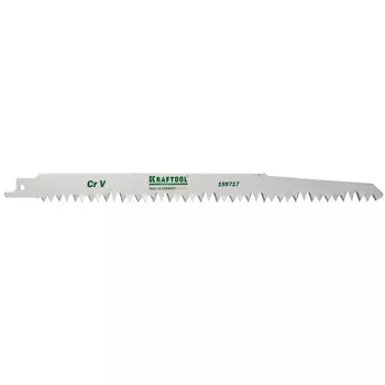 Kraftool S1531L 159717, Полотно для сабельной пилы по дереву, шаг 5-6.5 мм, 240 мм