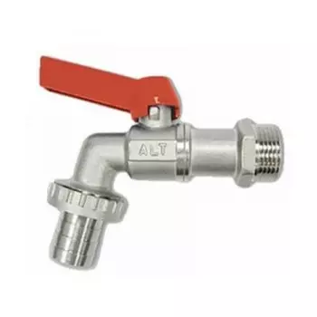Кран шаровой поливочный Altstream 650 с латунным штуцером 1/2" 014090101