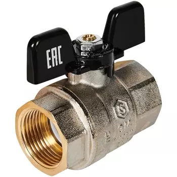 Кран шаровой полнопроходной Stout SVB-0002-200020 (ВР/ВР 3/4" бабочка)