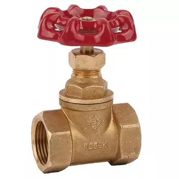 Кран Зубр 51210-1/2, вентильный латунный, 1/2"