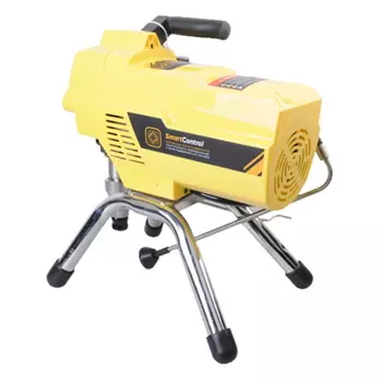 Краскопульт безвозвоздушный Hanskonner HSG9665V, 1100Вт,2.0л/мин,210бар,SmartControl,15м шланг