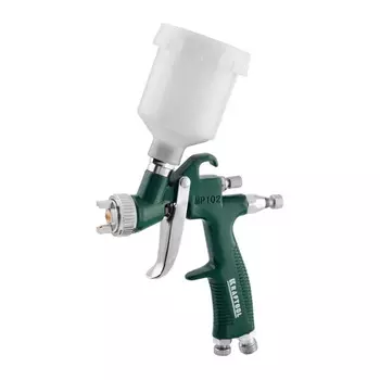 Краскопульт пневматический Kraftool AirKraft Mini 06565-1.0 HVLP c верхним бачком 1,0мм