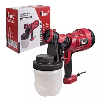 Краскораспылитель №1 ESG3700-PRO (550Вт,800мл/мин,бачок 800мл,SDS быстросъемный блок)