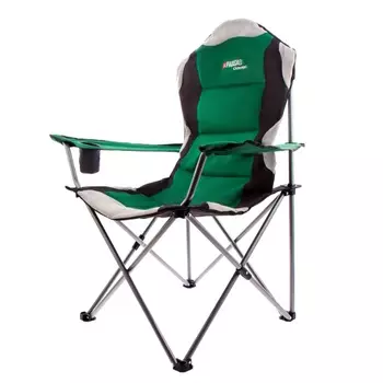 Кресло складное Palisad Camping 69592, с подлокотниками и подстаканником, 60x60x110/92 см