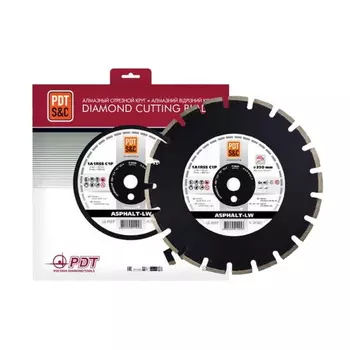 Круг отрезной сегментный ПАИ 1A1RSS/C1 350 3.2 10 25.4 ASPHALT ОБ 71301BASPH