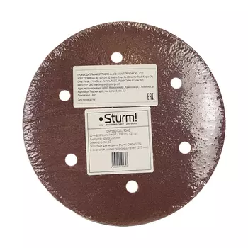 Круг шлифовальный абразивный Sturm DWS6010SL-9060 , d=225мм, зерно 60, 20шт