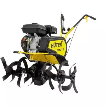 Культиватор бензиновый широкозахватный Huter GMC-7.0 для необработанной земли