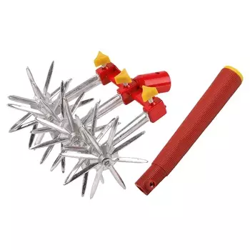 Культиватор Grinda 8-421888_z01, 6-ти звездочный, алюминиевый, с пластиковой ручкой