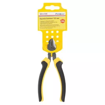 Кусачки боковые РемоКолор Normal 34-6-316 (длина 160 мм, двухкомпонентные рукоятки)