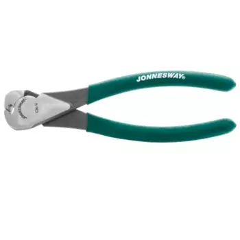 Кусачки торцевые Jonnesway P6106 046500, с ПВХ рукоятками, 160 мм