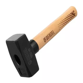 Кувалда Denzel 11019, 1500 г, кованая головка, буковая рукоятка