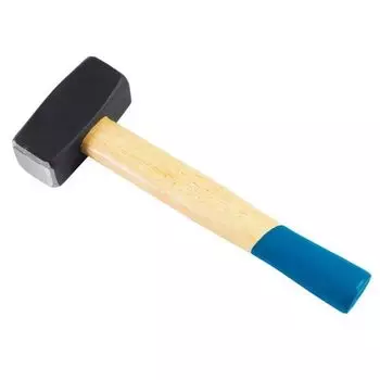 Кувалда кованая РемоКолор 38-5-074 (4 кг, деревянная рукоятка, квадратная форма бойка)