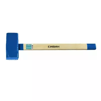 Кувалда с деревянной рукояткой Сибин 20133-10, 10 кг