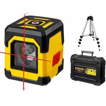 Лазерный нивелир Stayer Professional 34961-2 10м