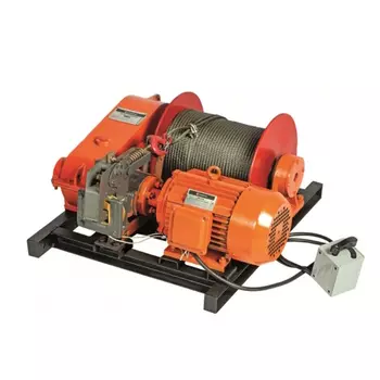 Лебедка электрическая Сибталь 13791, 0,5т-90м (с канатом)