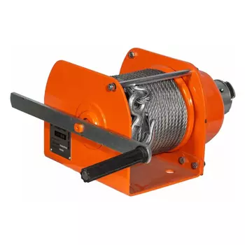 Лебедка ручная барабанная Сибталь, JHW, 13971 (1т-40м)