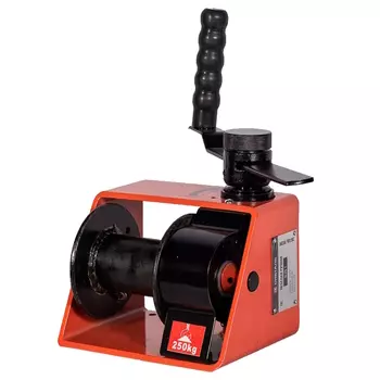 Лебедка ручная барабанная Сибталь, модель HWV 13798, 0.25т-20м