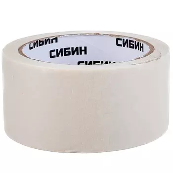 Лента малярная креповая Сибин 12111-50_z01, 48мм х 25м