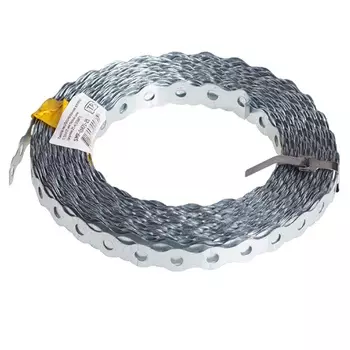 Лента перфорированная Starfix SMP-06871-25, волна, 0.55х17 мм (рулон 25м)