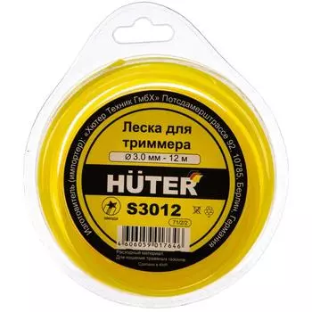 Леска для триммера Huter S3012 71/2/2, 3 мм