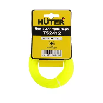 Леска для триммера Huter TS2412 71/2/13, 2.4 мм