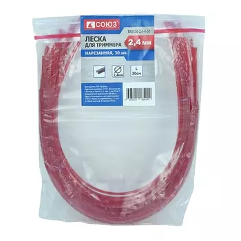 Леска для триммера Союз ТЛ3535-2.4-4-30