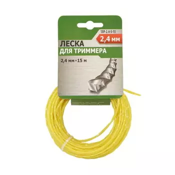 Леска для триммера Союз ТЛР-2.4-S-15 /10/