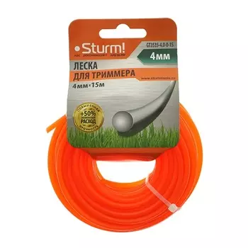 Леска для триммера Sturm GT3535-4.0-0-15
