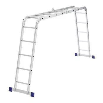 Лестница шарнирная Сибртех 97884, 2х4+2х5