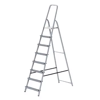 Лестница-стремянка Pro Startul ST9940-08, алюминиевая, 169 см 8 ступ. 5,4кг