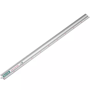 Линейка алюминиевая Kraftool KRAFT-LINE 34275-100 усиленная со стальной направляющей 1м