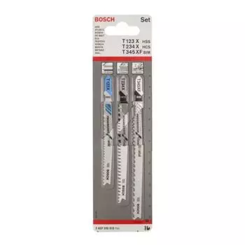 Лобзиковые полотна Bosch SET PROGRESSOR 2607010515 3 шт