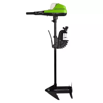 Лодочный мотор аккумуляторный Greenworks 9000207, 40V, 25 кг, без АКБ и ЗУ