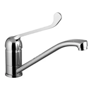 Локтевой смеситель для раковины Lemark Project LM4604C с длинной ручкой