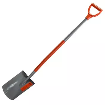 Лопата штыковая Startul GARDEN ST6097-05, прямоугольная цельнометаллическая 1220мм
