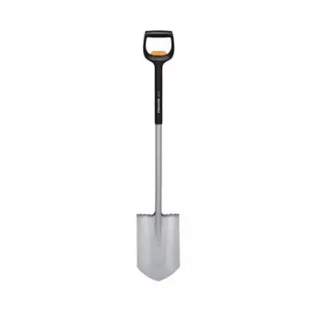 Лопата штыковая телескопическая закругленная Fiskars Xact 1066732