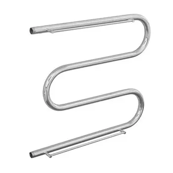 М-образный водяной полотенцесушитель Металлоизделия 500x600 мм, 1", полочки