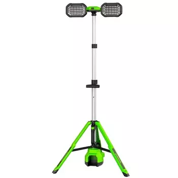 Мачта осветительная аккумуляторная Greenworks GPT-STL 3503207 (24V/110-240V, 3000 Лм, без АКБ и ЗУ)
