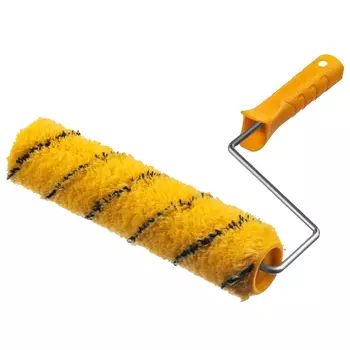 Малярный валик Stayer Master DUALON 03184-24_z01 полиакрил, в сборе, ворс 12мм, бюгель 6мм, 40x240мм