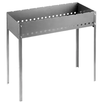 Мангал сборный Grinda Barbecue 427783, 700 х 300 х 700 мм, сталь, 1.5 мм, в коробке