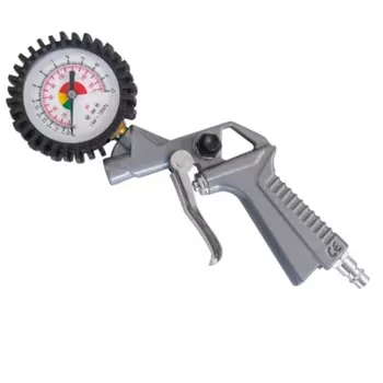 Манометр для контроля давления и подкачки шин Thorvik ATIG1 052650, пистолетного типа