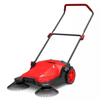 Машина подметальная для дачи Elitech ДМ ПМ 652М E1612.002.00 205503 (ручная, ширина сбора мусора 650 мм)