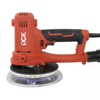 Машина шлифовальная эксцентриковая электрическая DCK KSF02-180, 750Вт, 180мм