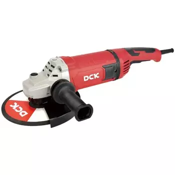 Машина шлифовальная угловая DCK KSM05-230S (2800 Вт, 230 мм, антивибрация, пылезащита)