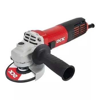 Машина шлифовальная угловая DCK KSM10-125 (1100 Вт, 125 мм, пылезащита, усиленные шестерни)