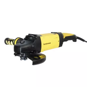 Машина углошлифовальная Hanskonner HAG24230ECH, 230мм, 2400Вт, 6500 об/мин, плавный пуск, трехпозиционная рукоядка