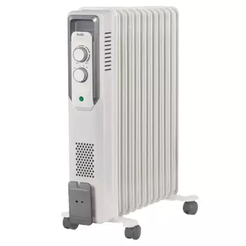 Масляный нагревательный радиатор Ballu CUBE BOH/CB-11W (мощность 2200 Вт, 11 секций, площадь обогрева 27м2)