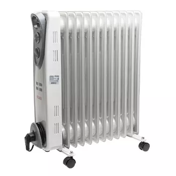 Масляный радиатор Ресанта ОМ-12Н (12 секций, мощность 2500 Вт)